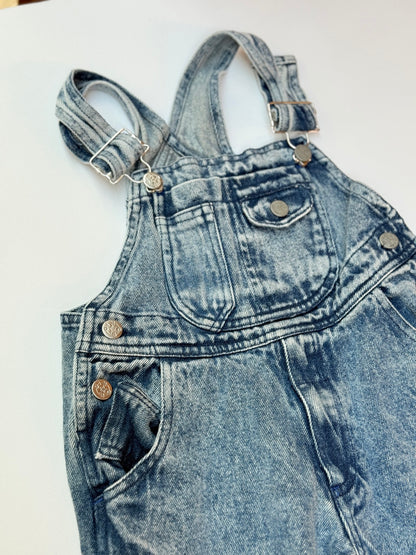 C.B. Kid Happy Kids Denim Overalls Size 3X