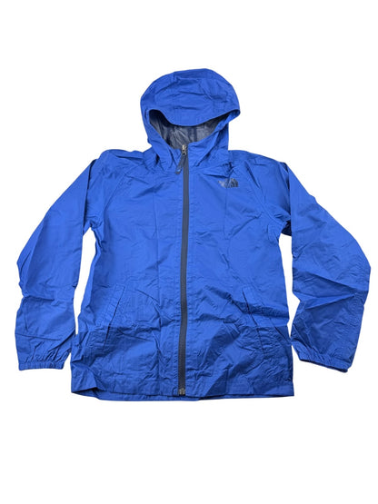 The North Face Blue Hooded Jacket Size M (10/12) 10/12