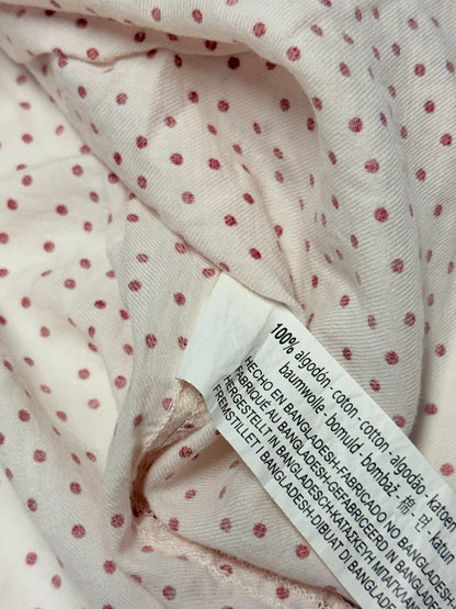 Chemisier H&M à pois rose taille 3-4 ans