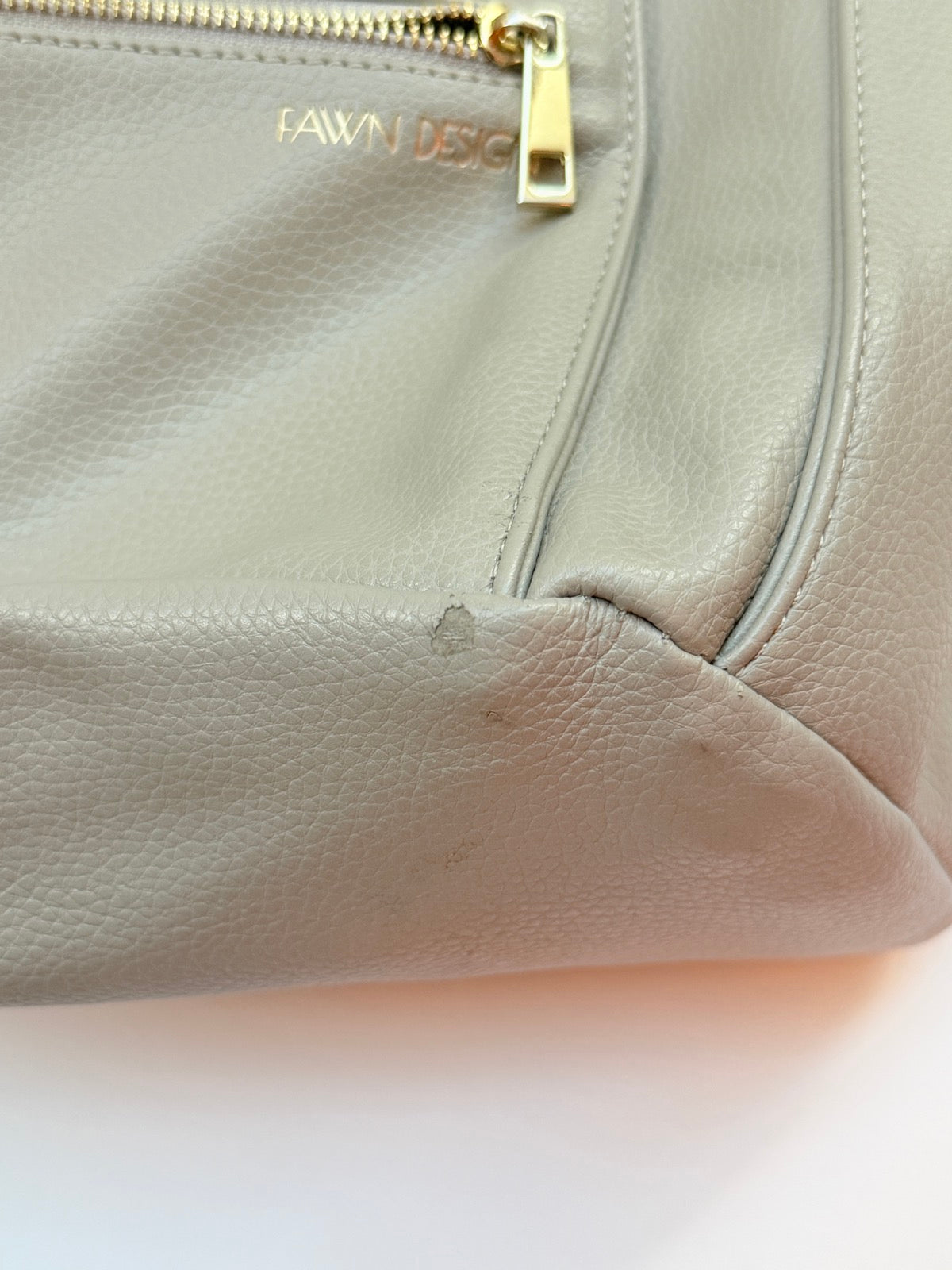 Fawn Design Original Gray Diaper Bag Backpack