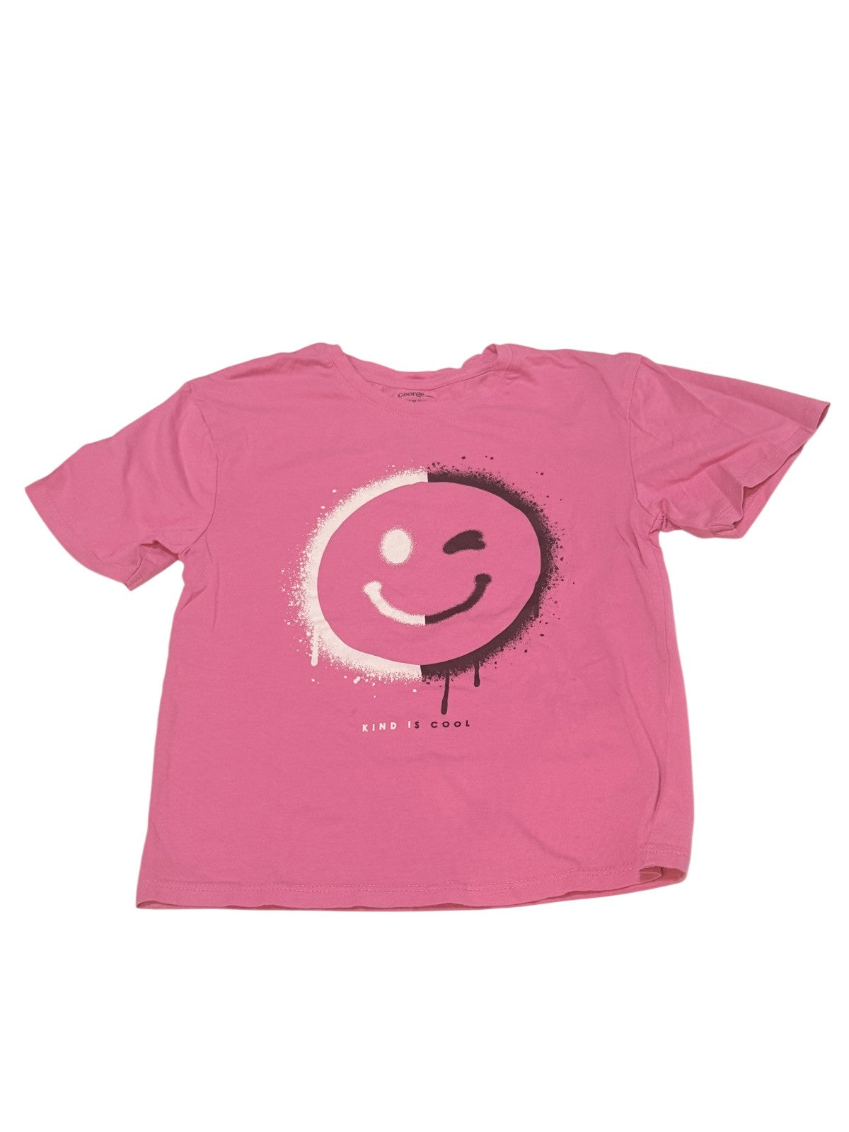 George Kind Is Cool Smiley T-Shirt Size 7-8