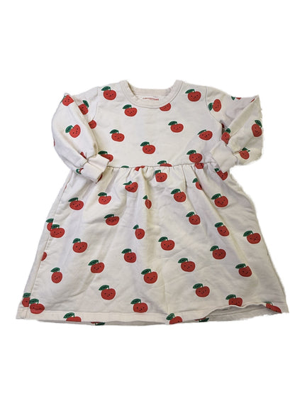 Tiny Cottons Apple Print Dress Size 4Y