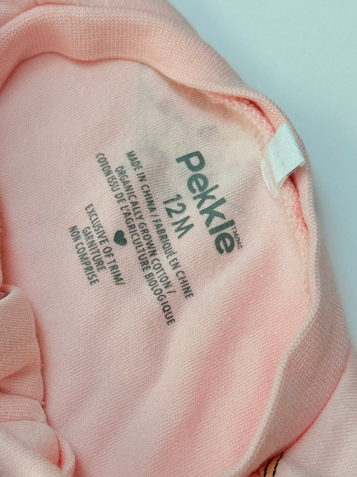 Pekkle Pizza Heart Footed Sleeper 12M