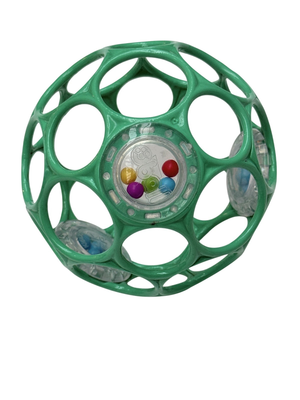 Oball Green Rattle Ball Toy