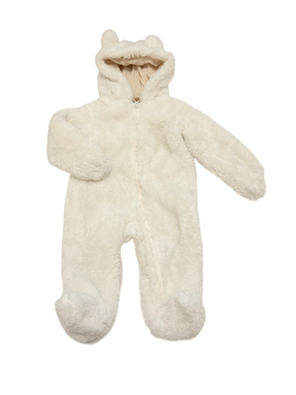 Carter's Fleece Bear Snowsuit 6M