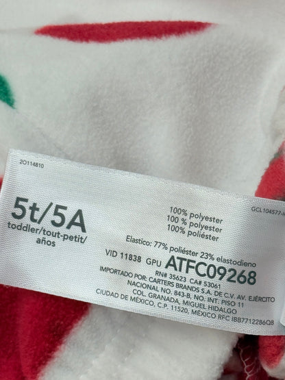 Carter's Christmas Fleece Pajama 5T