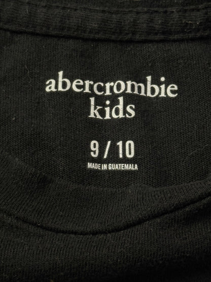 T-shirt Abercrombie Kids noir Taille 9 10