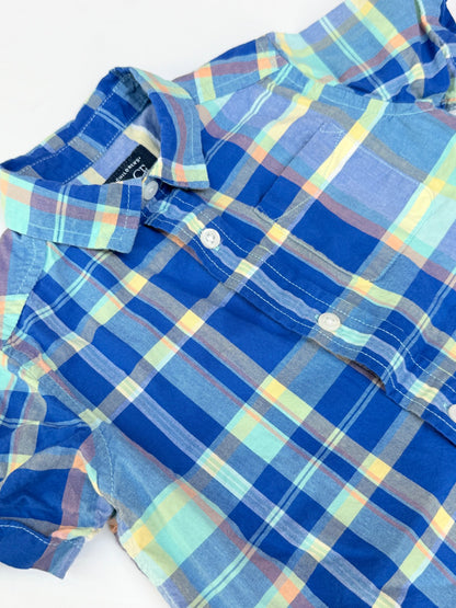 The Children's Place Plaid Button Shirt 3T