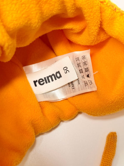 Reima Orange Knit Pompom Winter Hat 50cm 3-4Y