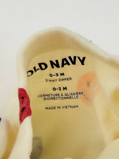 Old Navy & George Sleeper 3-Pack 0-3M
