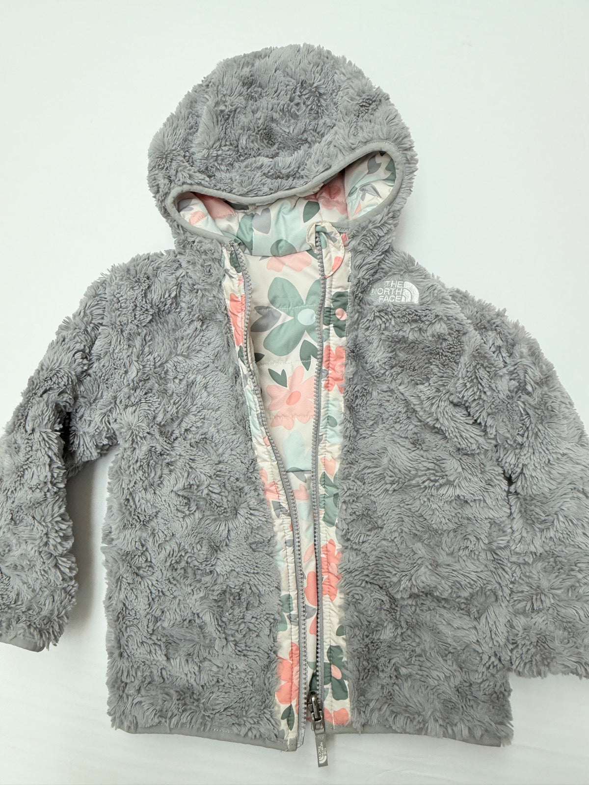 The North Face Reversible Floral Jacket 4T