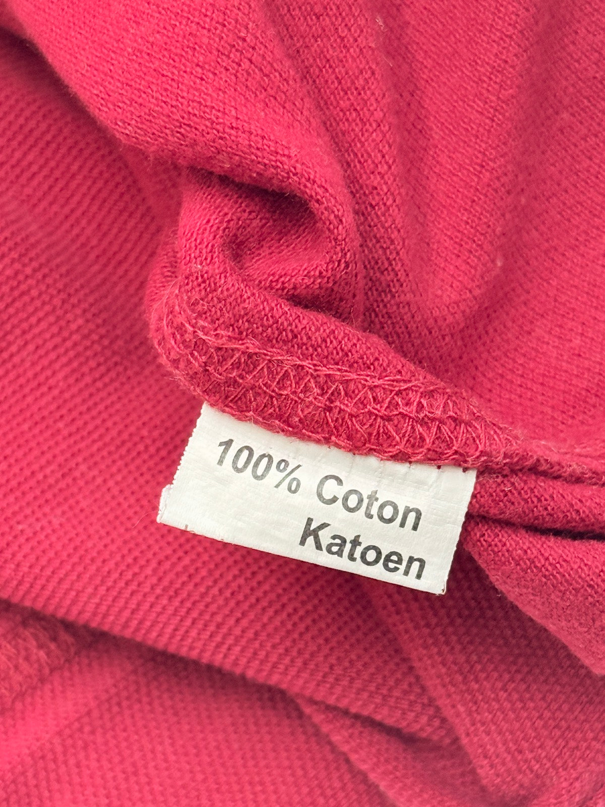 Buissonnière Red Layered Polo Shirt Size 6
