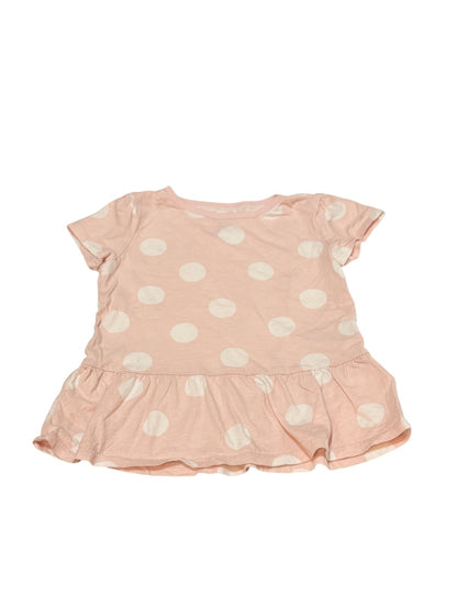 Carter's Polka Dot Peplum Top Size 5 5A