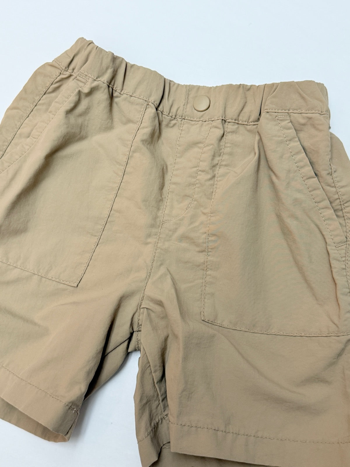 Uniqlo Kids Khaki Nylon Shorts Size 3/4