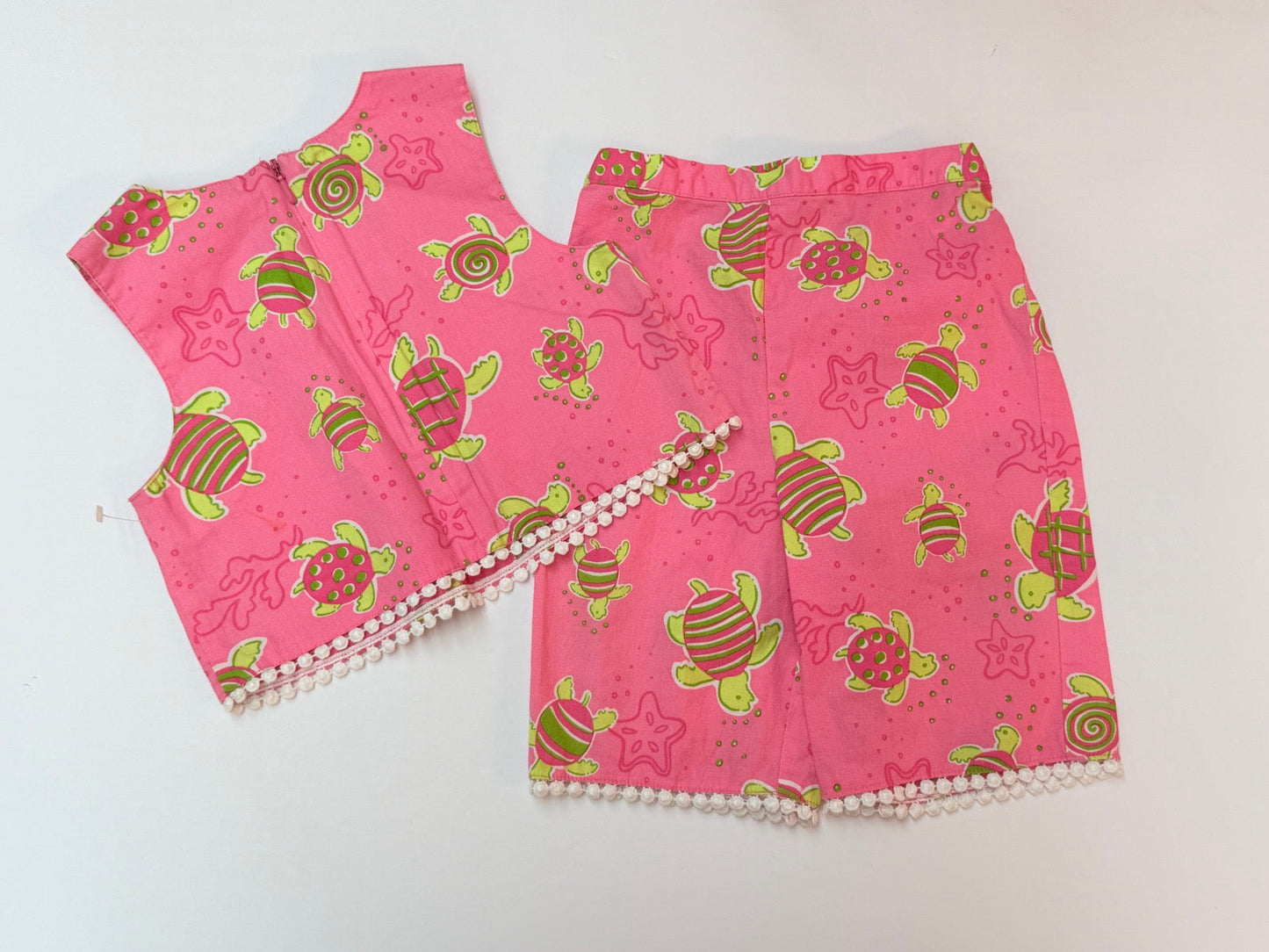 Jillian's Closet Turtle Print Set 12M
