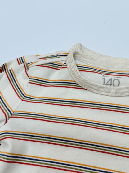 Giordano Junior Striped Long Sleeve T-Shirt Size 10