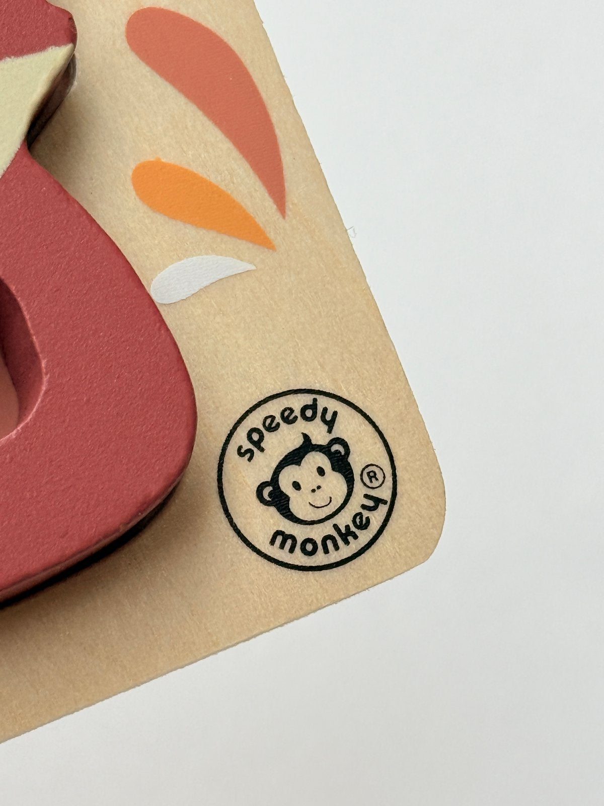 Speedy Monkey Wooden Animal Puzzle Board