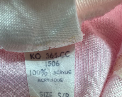 Unknown Pink Baby Sleeper Romper Size S