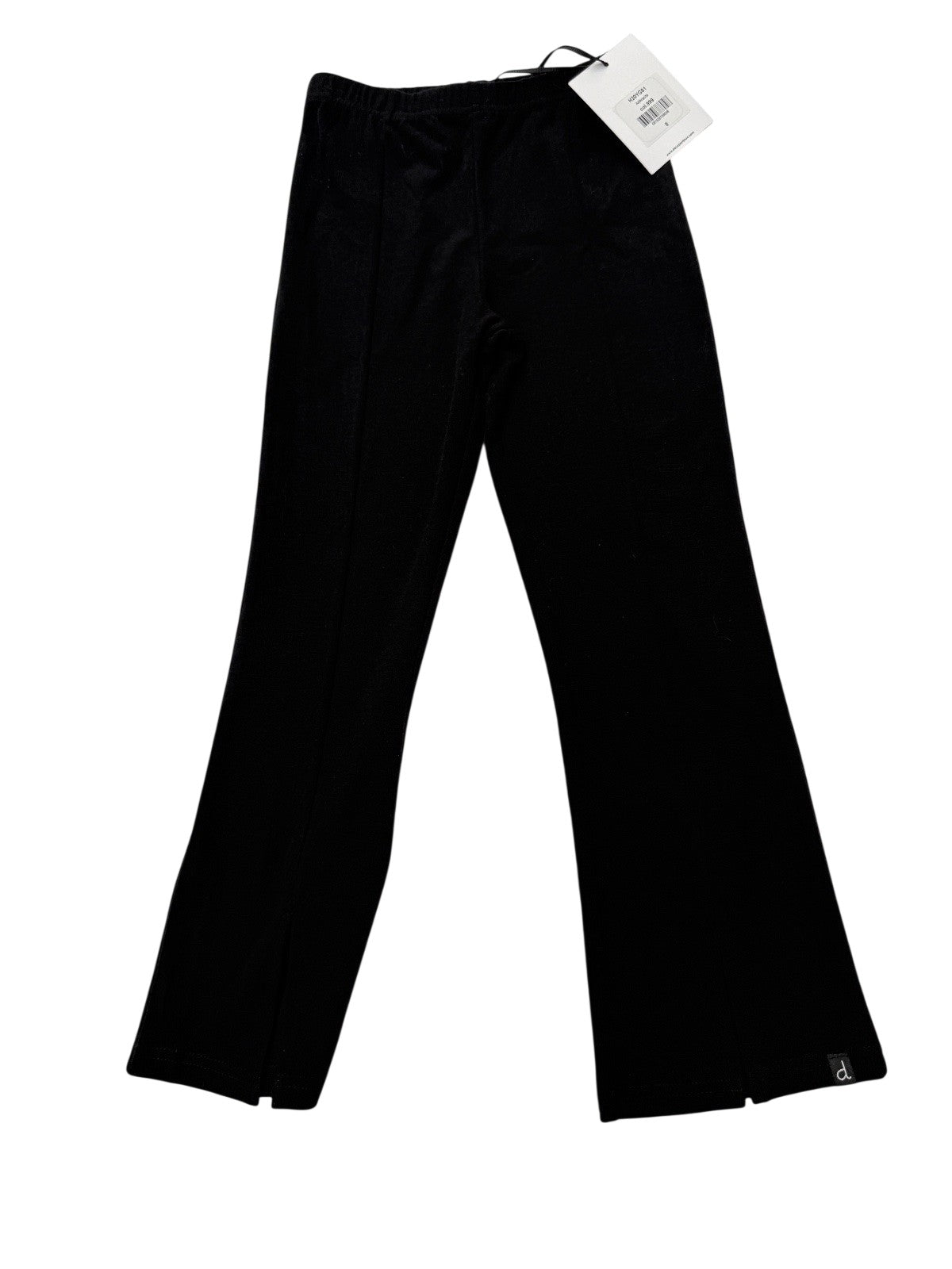 NWT - deux par deux Black Flare Pants Size 8