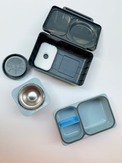 OmieBox Ice Pack Lunch Box with Thermos