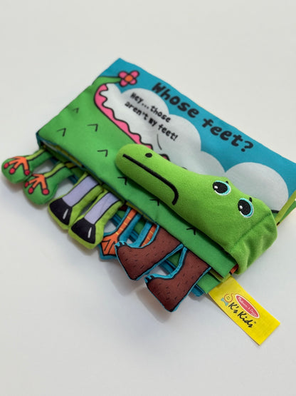 Whose Feet Melissa & Doug Soft Cloth Book