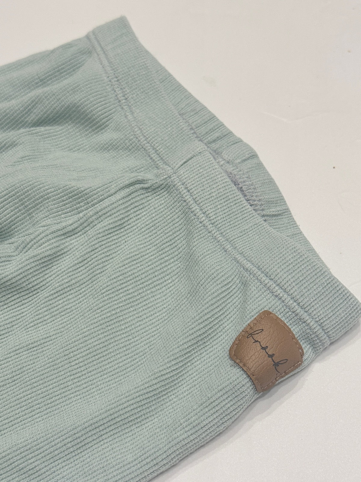 Brook Apparel Mint Ribbed Flare Pants 3T