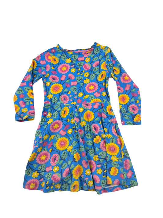 Kite Floral Long Sleeve Dress Size 5Y