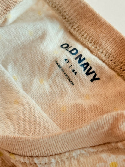 Old Navy Daisy Print T-Shirt 4T