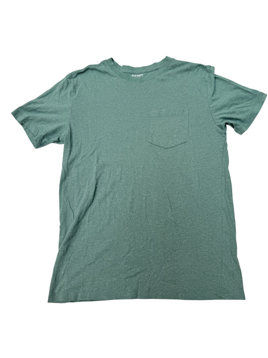 Old Navy Green Pocket T-Shirt Size 18