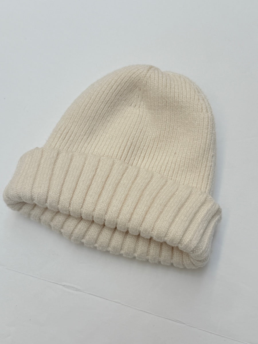 Joe Fresh Cream Knit Beanie 12-24M