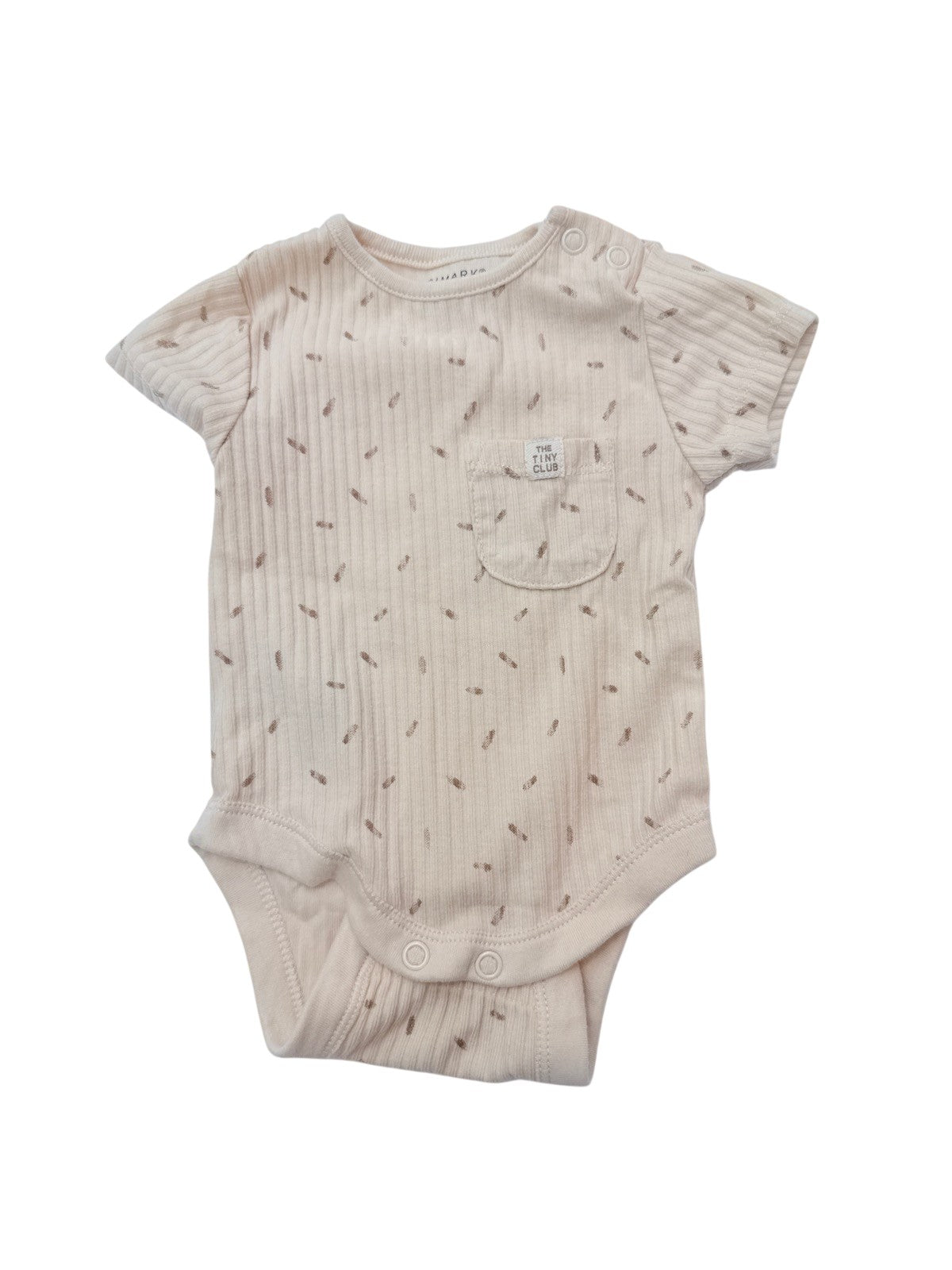 Primark Baby Ribbed Bodysuit 1M