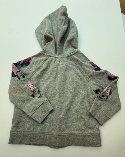Baby Gap Disney Minnie Mouse Zip Hoodie 2T