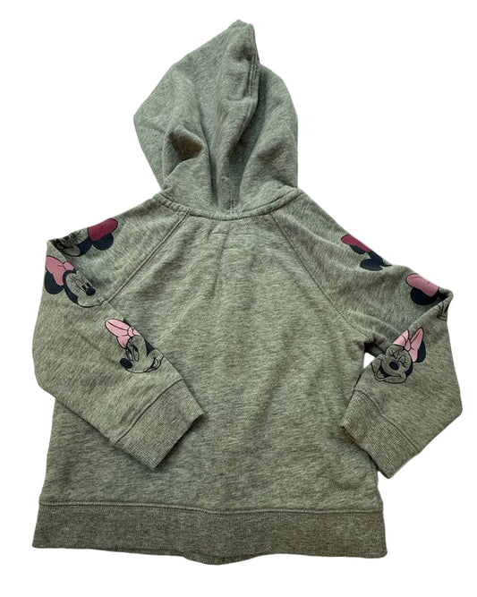 Baby Gap Disney Minnie Mouse Zip Hoodie 2T