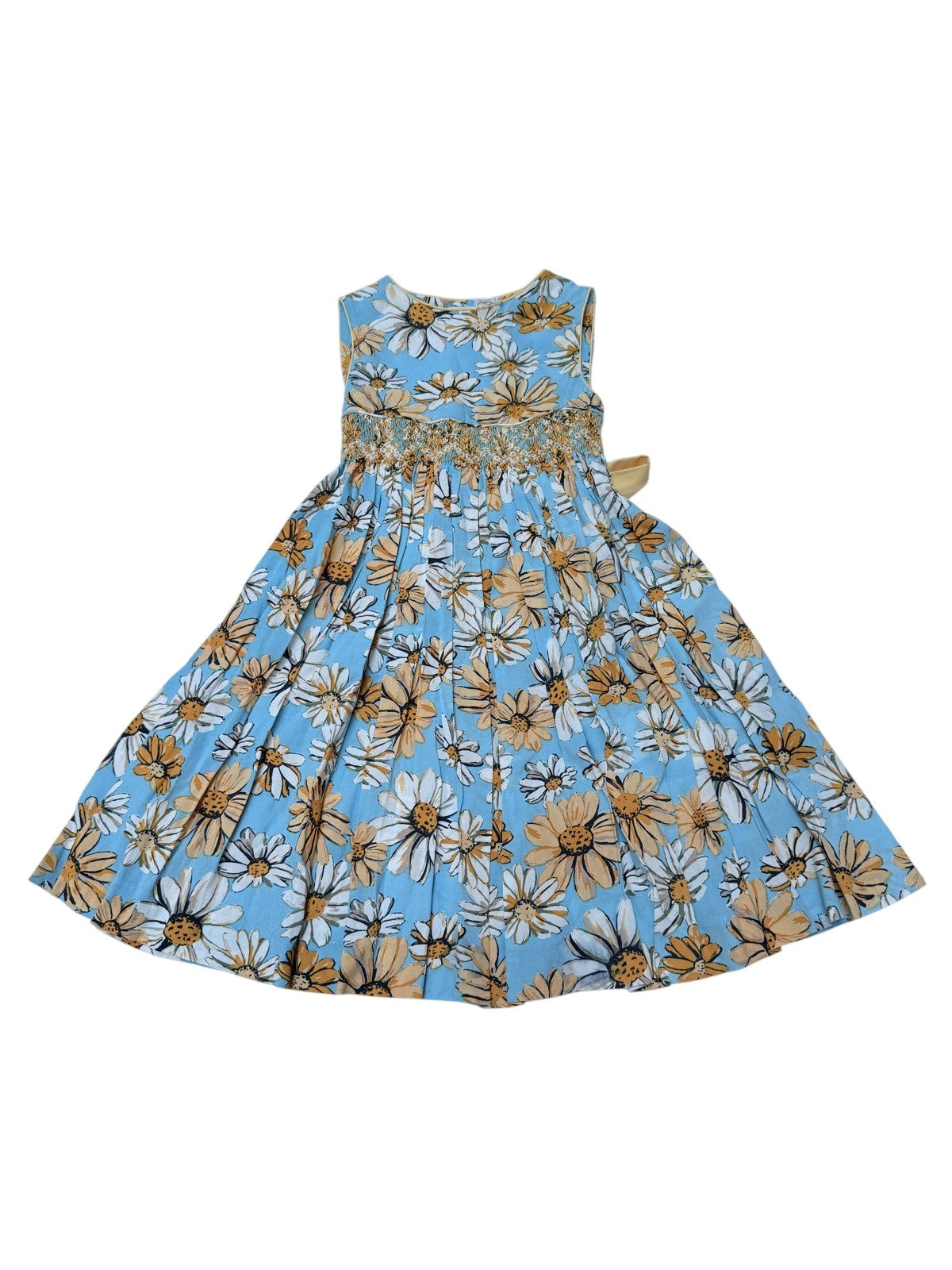 Daisy Floral Smocked Dress Size 5