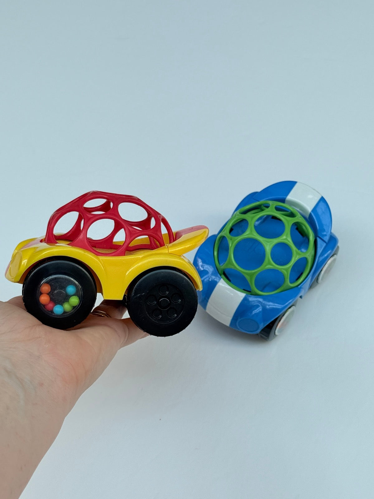 Oball Rattle & Roll Baby Toy Cars Set 2