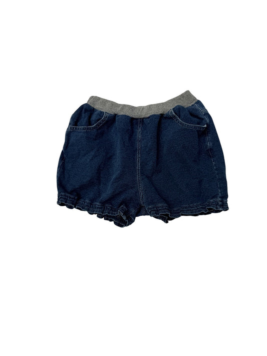 Denim Ruffle Hem Shorts Size 8
