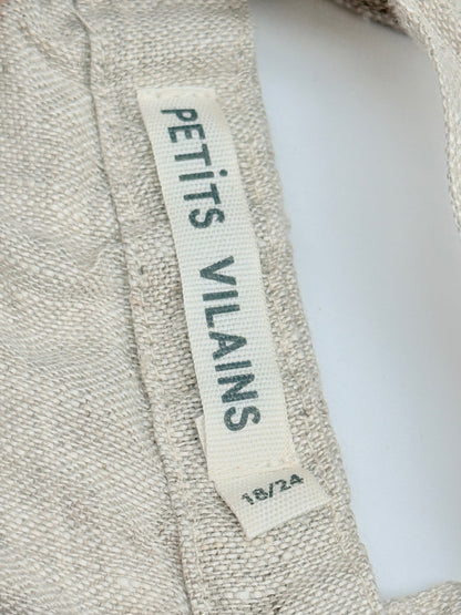 Petits Vilains Linen Romper 18-24M
