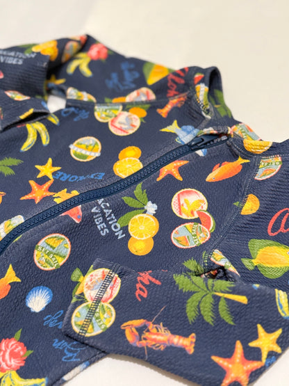 Old Navy Vacation Vibes Swimsuit Romper 12-18M