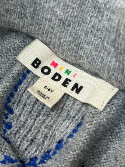 Mini Boden Heart Knit Skirt Girls 5-6Y