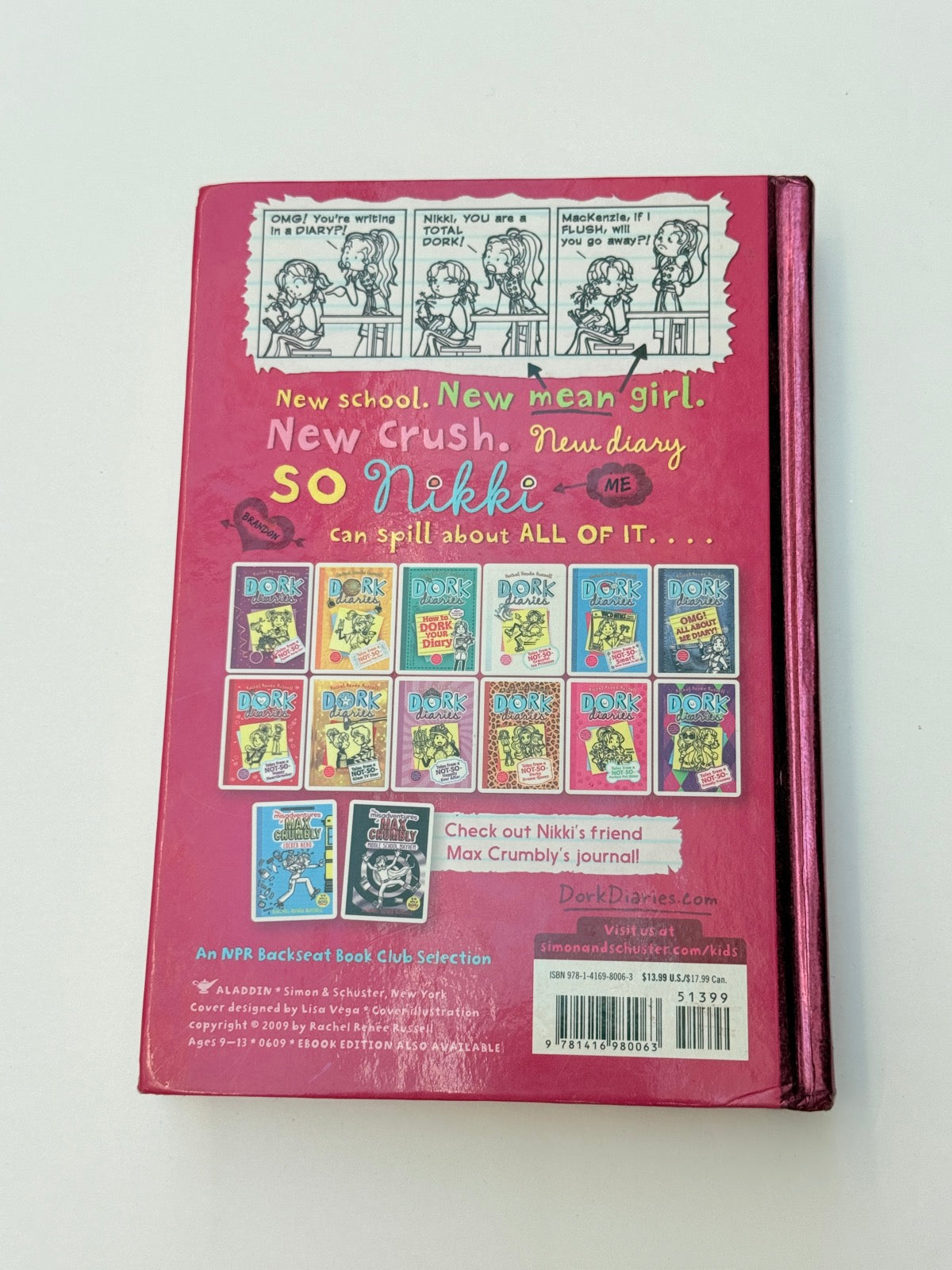 Rachel Renée Russell Dork Diaries Tales Fabulous Life