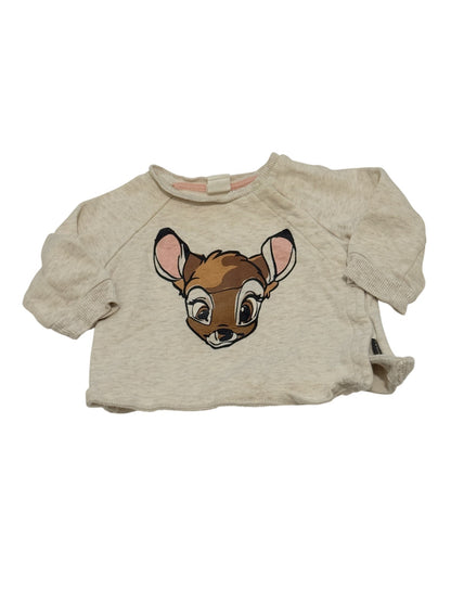H&M Bambi Sweatshirt 4-6M