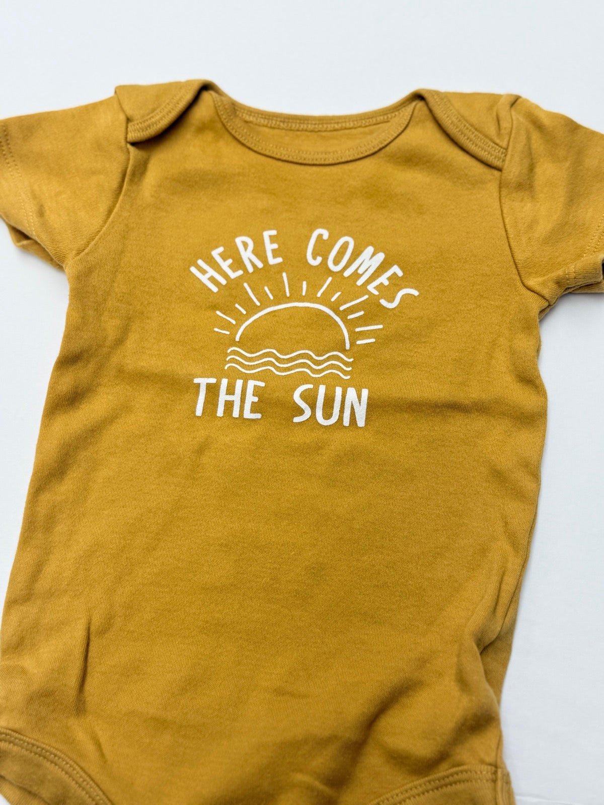 George Baby Here Comes The Sun Bodysuit 3-6M