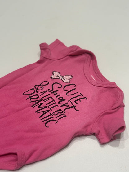 Monkey Bars Cute Smart Dramatic Bodysuit 0/3M