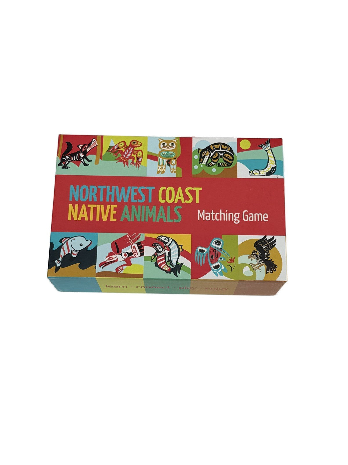 Northwest Coast Native Animals Matching Game