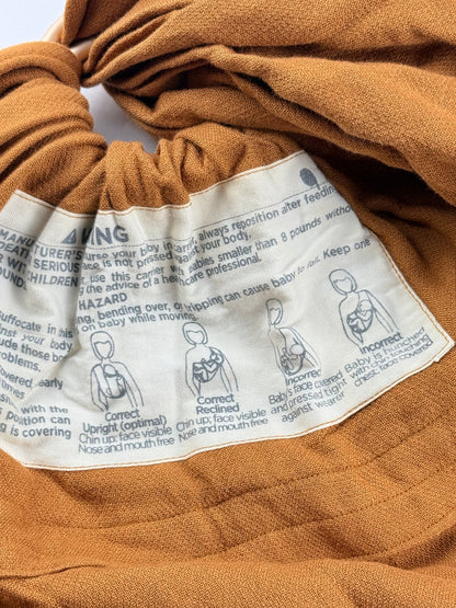 Wildbird Ring Sling Baby Carrier Rust