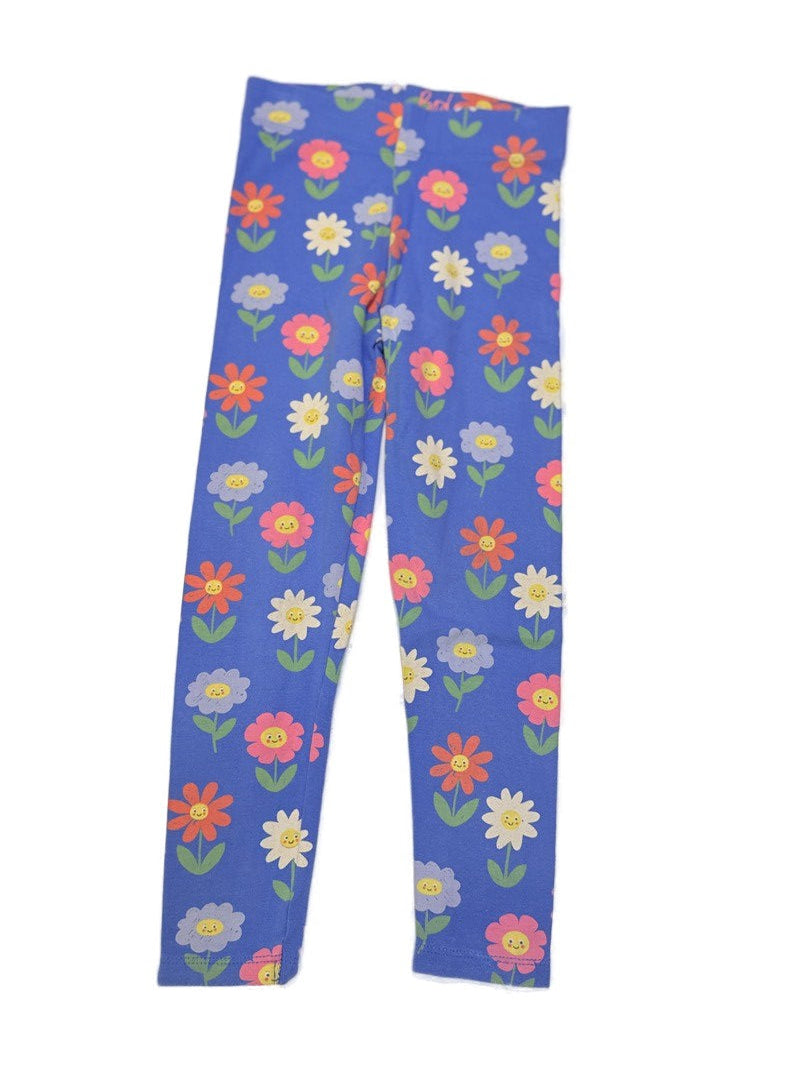 Boden Floral Leggings Girls 4-5Y
