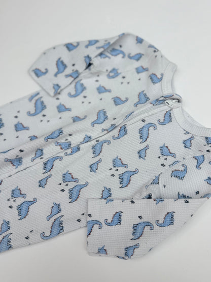 Sterling Baby Dinosaur Sleeper Footed Pajama 6M