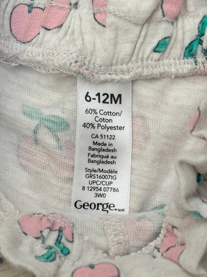 George Cherry Print Jogger Pants 6-12M