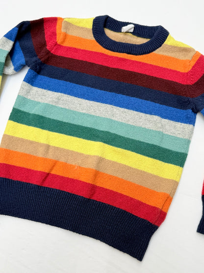 Baby Gap Rainbow Striped Sweater 4T