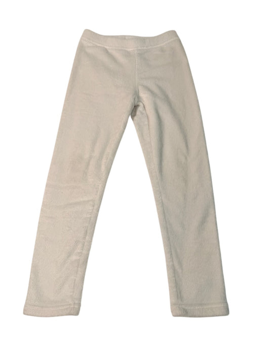 32 Degrees Heat Cream Fleece Leggings Size 7/8